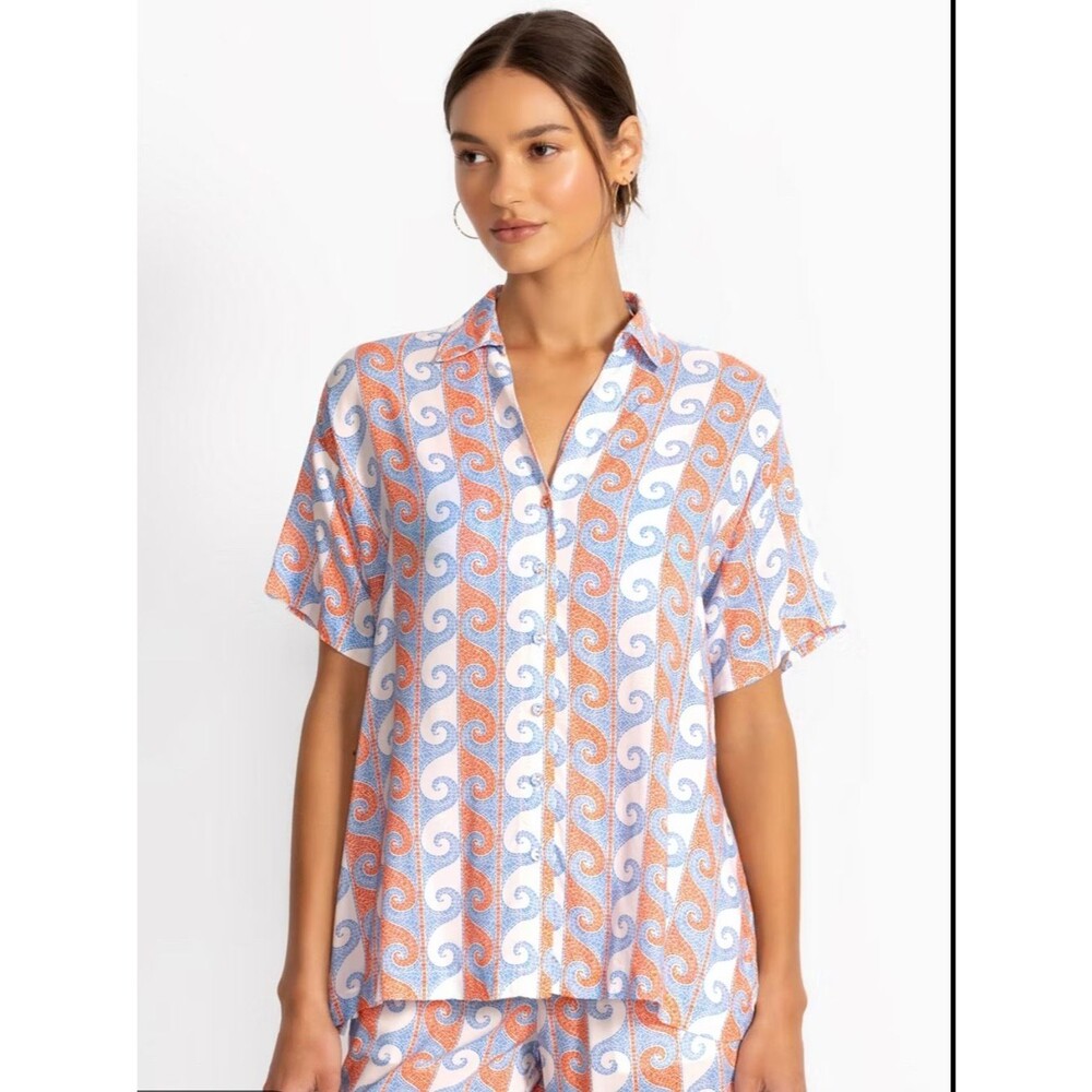 JOHNNY WAS X PAOLITA CAMP SHIRT CIRCE'S
WAVE size Medium